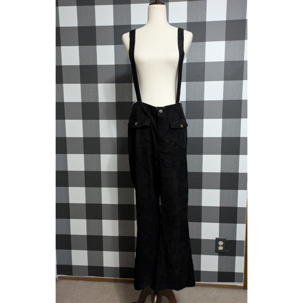 NWT Umgee corduroy suspender pants